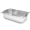 GN 1/1 gastronomisks konteiners ar ievelkamiem rokturiem 530x325x150mm 21l 817148