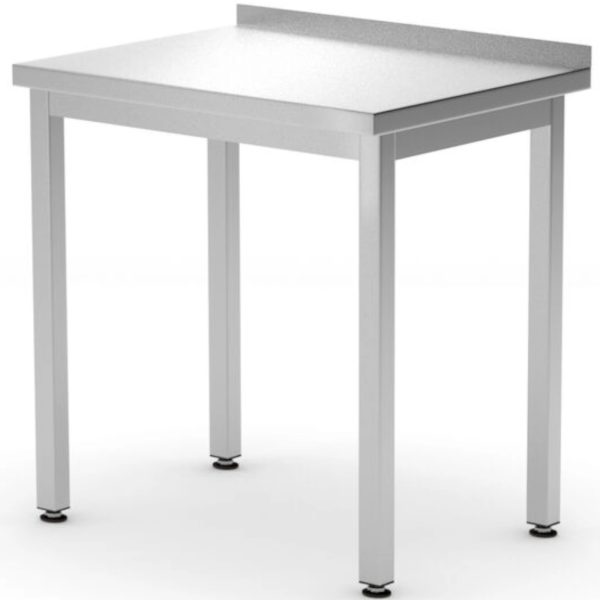 Galda sienas augšdaļa ar malas budžeta līniju tērauda 600 x 600 x 850 mm - Hendi 817186
