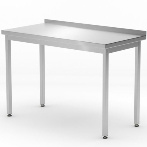 Galda sienas augšdaļa ar malas budžeta līniju tērauda 800 x 600 x 850 mm - Hendi 817193