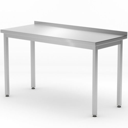 Galda sienas augšdaļa ar malas budžeta līniju tērauda 1000 x 600 x 850 mm - Hendi 817209