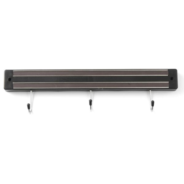 Magnētiskā nažu sliede ar āķiem, garums 300 mm - Hendi 820209