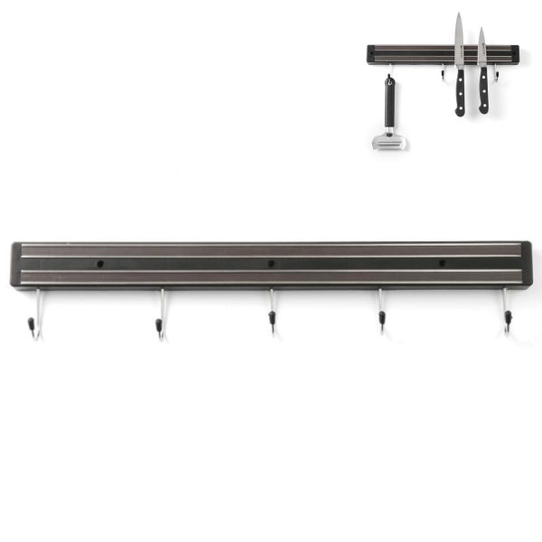 Nažu magnētiskā sloksne ar āķiem 450 mm - Hendi 820308