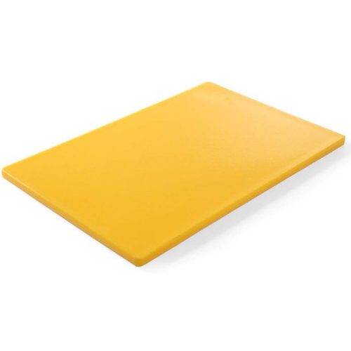HACCP smalcināšanas dēlis mājputniem 600x400mm dzeltens - Hendi 825655