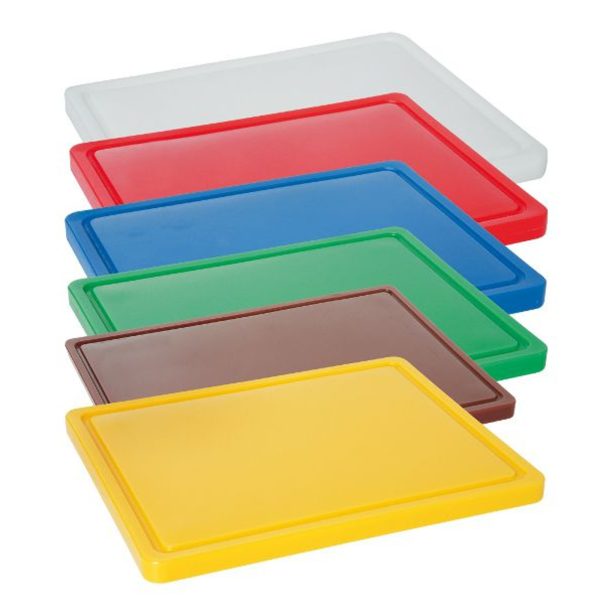 HACCP gaļas griešanas dēlis GN 1/2 sarkans - Hendi 826119