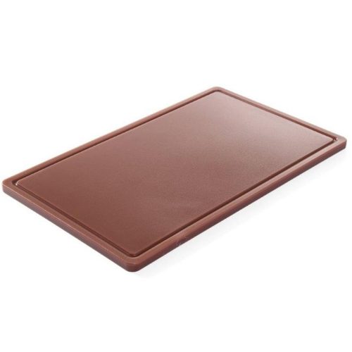 HACCP smalcināšanas dēlis gaļai un GN 1/2 desas Brown - Hendi 826140