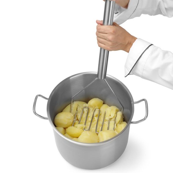 Profi Line augsts katls ar vāku, sendviča dibens, 6 l, diametrs 200 x 190 cm - Hendi 832202