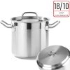 Profi Line augsts katls ar vāku, sendviča dibens, 6 l, diametrs 200 x 190 cm - Hendi 832202
