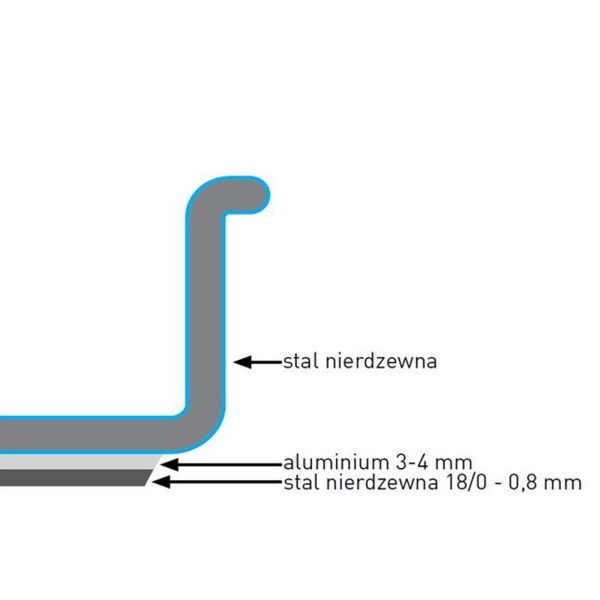 Budget Line katls ar vāku 50 l, diametrs 400 x 400 cm - Hendi 834701