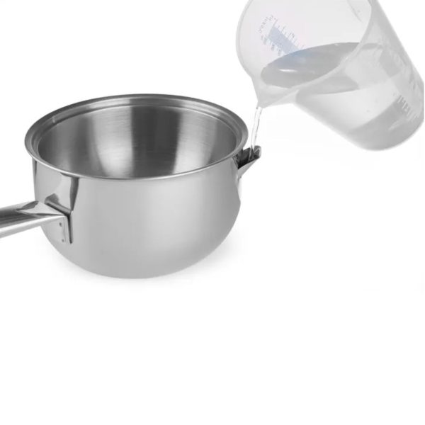Katliņš ar ūdens jaku tērauds 1 l 300 x 165 x 95 mm - Hendi 833032