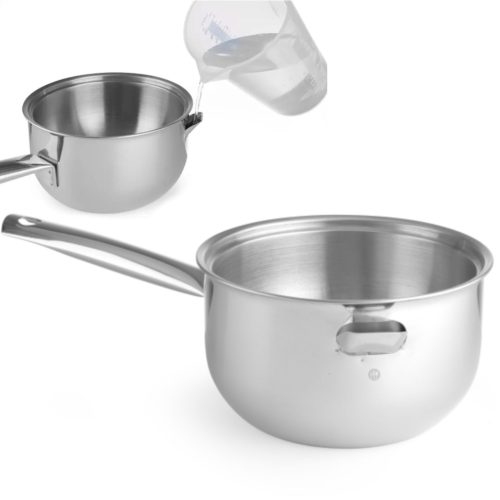 Katliņš ar ūdens jaku tērauds 1 l 300 x 165 x 95 mm - Hendi 833032