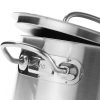 Kitchen Line vidēja izmēra katls ar vāku 9,5 l, diametrs 280 x 155 mm - Hendi 836408