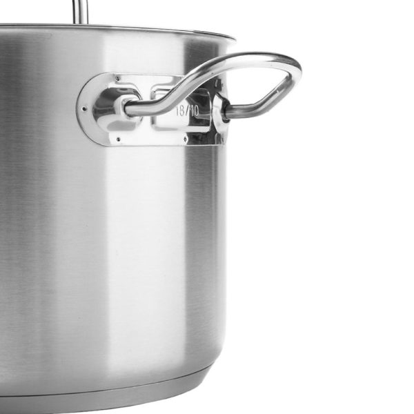 Kitchen Line vidēja izmēra katls ar vāku 9,5 l, diametrs 280 x 155 mm - Hendi 836408