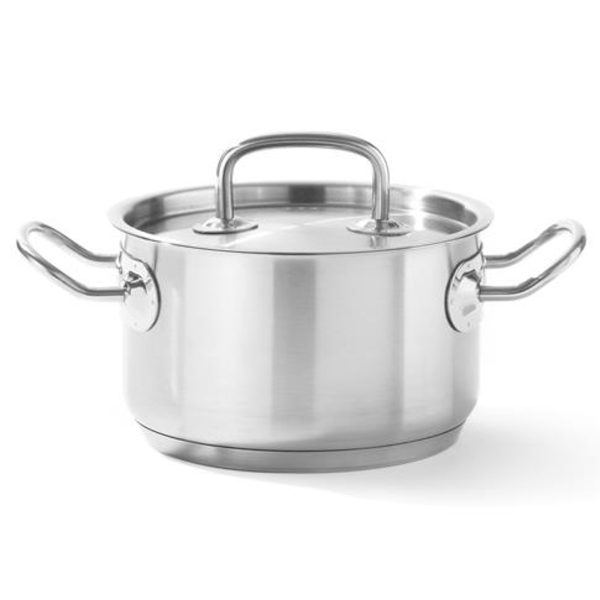 Kitchen Line vidēja izmēra katls ar vāku 9,5 l, diametrs 280 x 155 mm - Hendi 836408