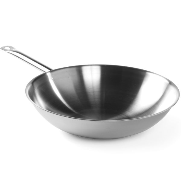 Wok panna ar 3 slāņiem - bez vāka - Hendi 839003