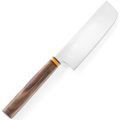 Nakiri dārzeņu nazis taisni ar nerūsējošā tērauda garumu 160 mm titāns uz austrumiem
