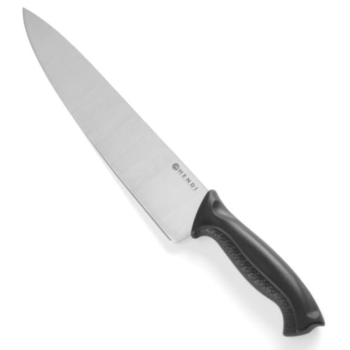 Profesionāls melns HACCP 240 mm pavārs nazis - Hendi 842706