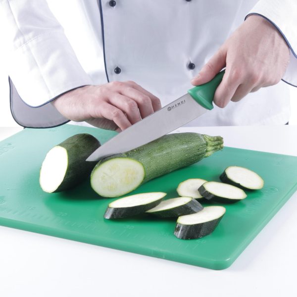 HACCP 385 mm augļu pavārs dārzeņiem un augļiem - zaļš - Hendi 842713