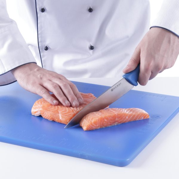 HACCP 385 mm zivju virtuves nazis - zils - Hendi 842744