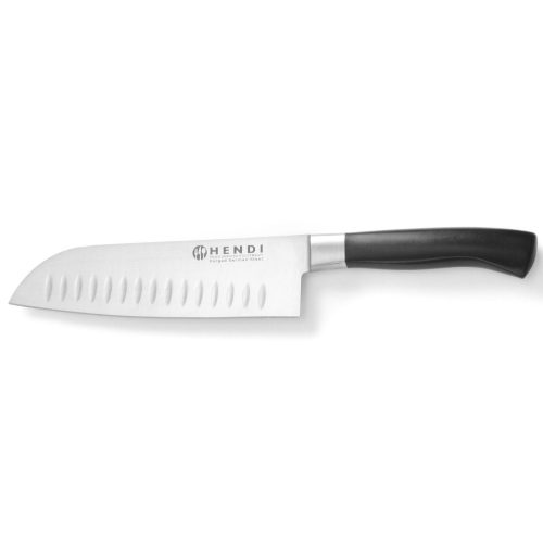 Profesionāls Santoku nazis ar profi līnijas bumbiņu 180 mm - Hendi 844274