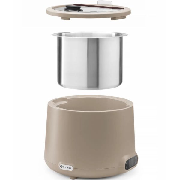 Katls termoss elektriskai zupai Uniq 365 x 325 mm 8 l 500 W - smilškrāsas