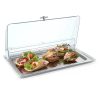 Caurspīdīgs RollTop vāks pārtikas izvietošanai GN1/1 - Hendi 866009