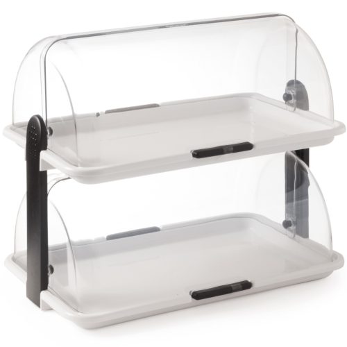 Bufetes displeja vietne ar ripas vāku 380 x 260 x 355 mm - Hendi 871768