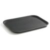Anti -Slip viesmīles paplātes izturīgais GN 1/1 - melns