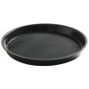 Anti -Slip viesmīles paplātes izturīga kārta ar ed. 32cm - melns