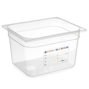 Polipropilēna konteiners GN 1/2 augstums 100 mm - Hendi 880173