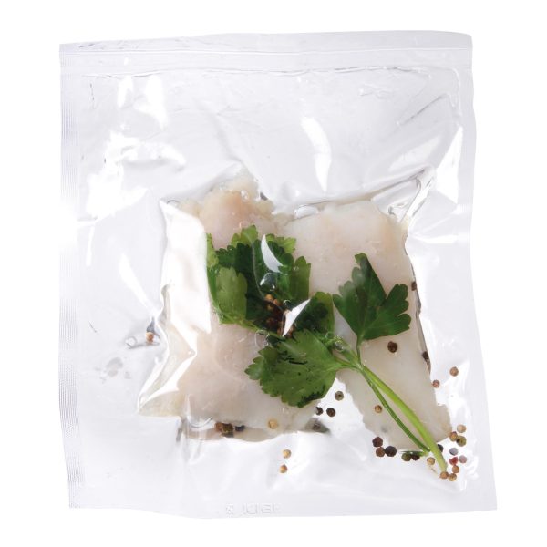 Gatavošanas maisiņi Sous vide un kameras iepakojuma paketēm 200x300mm 100 gab.