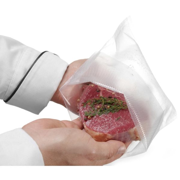 Rievoti maisiņi lentes vakuuma iepakošanas iekārtām 200x300mm 100gab.