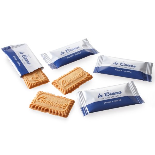 La Crema kafijas kūkas karameļu cepumu iepakojums, 300 gab.