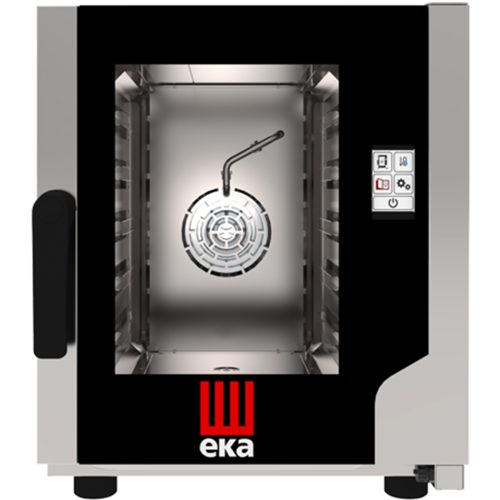 Elektriskā konvekcija un tvaika krāsns ar 5 x Gn 2/3 3