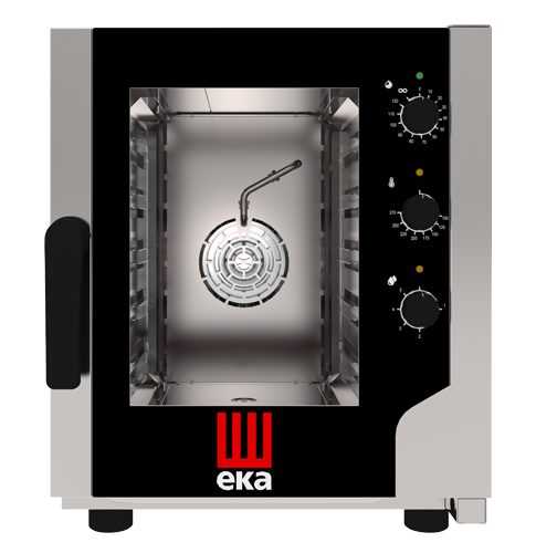 Elektriskā konvekcija un tvaika cepeškrāsns 5 x Gn 2/3 3