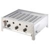 3 -Burner gastronomic Gas Grill ar Rascal 10 KW režģi