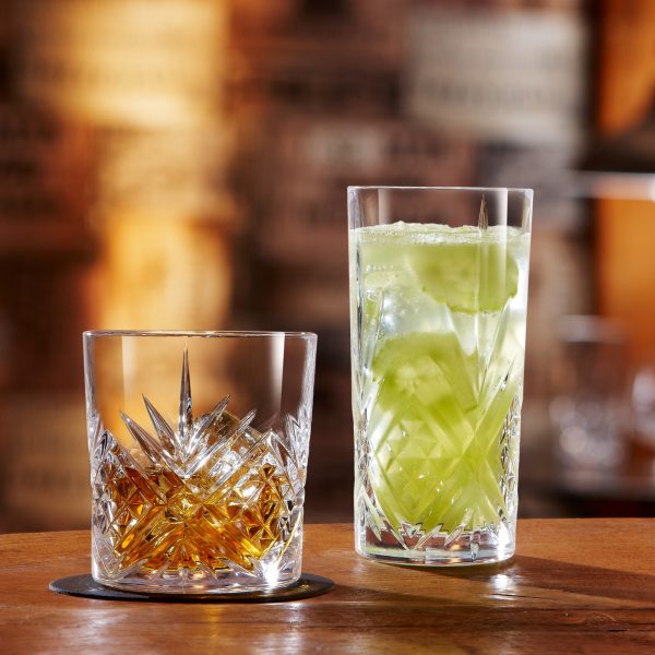 BROADWAY augstas glāzes, ļoti caurspīdīgas, 280 ml, 6 glāžu komplekts, Hendi L7256