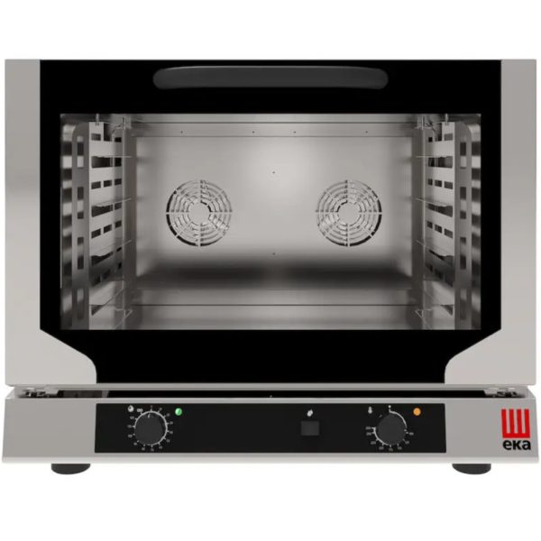 Konvekcijas maizes cepeškrāsns ar mitrinošu evolūciju Nākamās 4 x 600 x 400 mm 3400 W