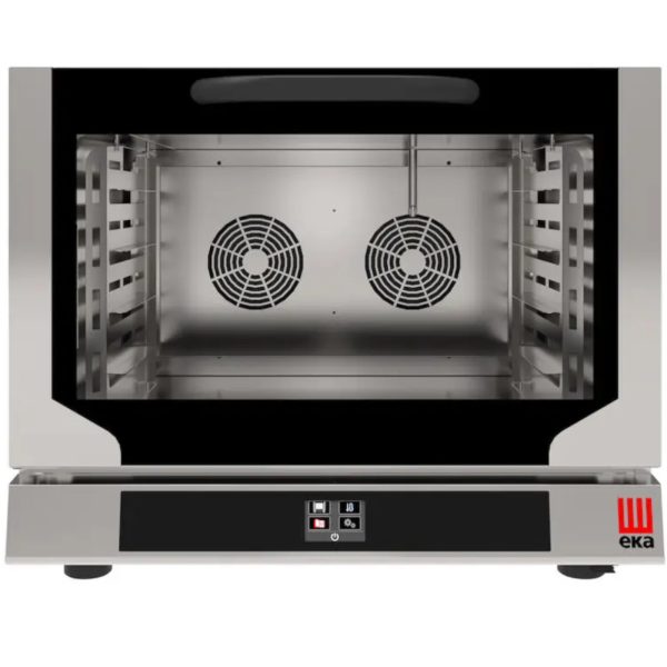 Konvekcijas maizes cepeškrāsns ar mitrināšanu evolūciju nākamajā 4 x 600 x 400 mm 400 V 6400 W panelis