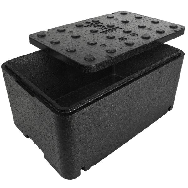 Termobox Termos Termos saturs ar narkotiku pārtikas vāku 600x400x296mm GN1/1 48L Arpack