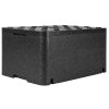 Termobox Termos Termos saturs ar narkotiku pārtikas vāku 600x400x296mm GN1/1 48L Arpack