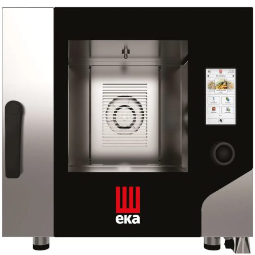 Konvekcija un tvaika krāsns ar tūkstošgades skārienekrāna gastro 5 x GN 1/1 7800 W.
