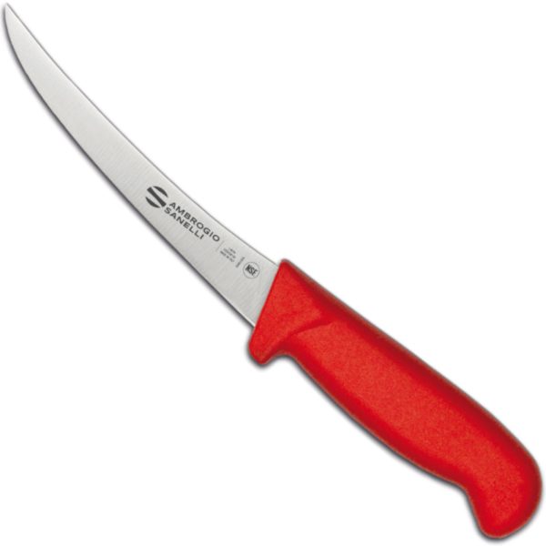 Kopēt nazi izliekts supra colore haccp 130/290 mm - sarkans
