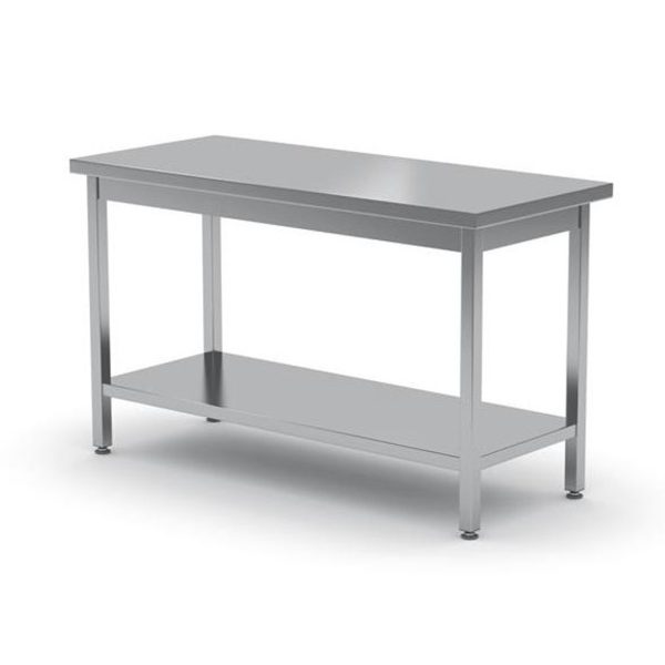Centrālais darba galds ar plauktu - savīti 1000 x 600 cm Hendi 811511