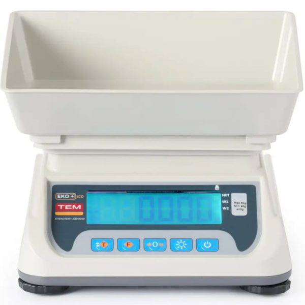 Virtuves komerciālā mēroga ar legalizāciju M LCD RS232 ECO+ 15 kg / 5 g
