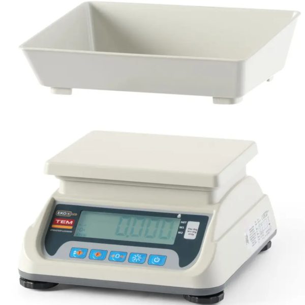 Virtuves komerciālā mēroga ar legalizāciju M LCD RS232 ECO+ 15 kg / 5 g