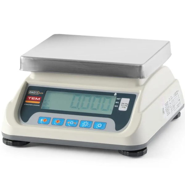 Virtuves komerciālā mēroga ar legalizāciju M LCD RS232 ECO+ 15 kg / 5 g