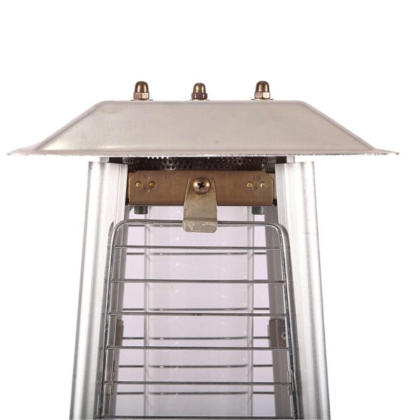 Gāzes lampas galda radiators gāzes piramīdai