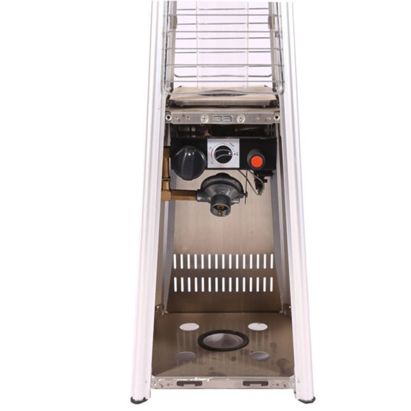 Gāzes lampas galda radiators gāzes piramīdai