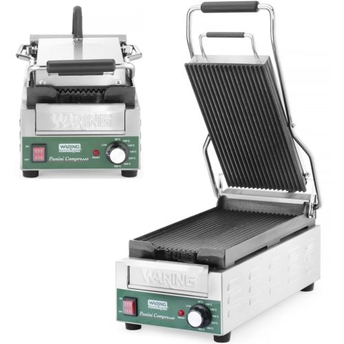 Sazinieties ar grilu izvilkts Panini Compresso Slimline 140 - 300 C 1800 W