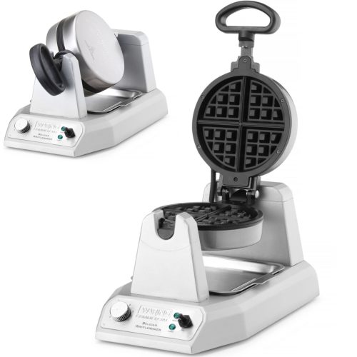 Rotācijas vafeļu soma Beļģijas vafelēm ar noņemamām plāksnēm 17 x 17 cm 1200 W